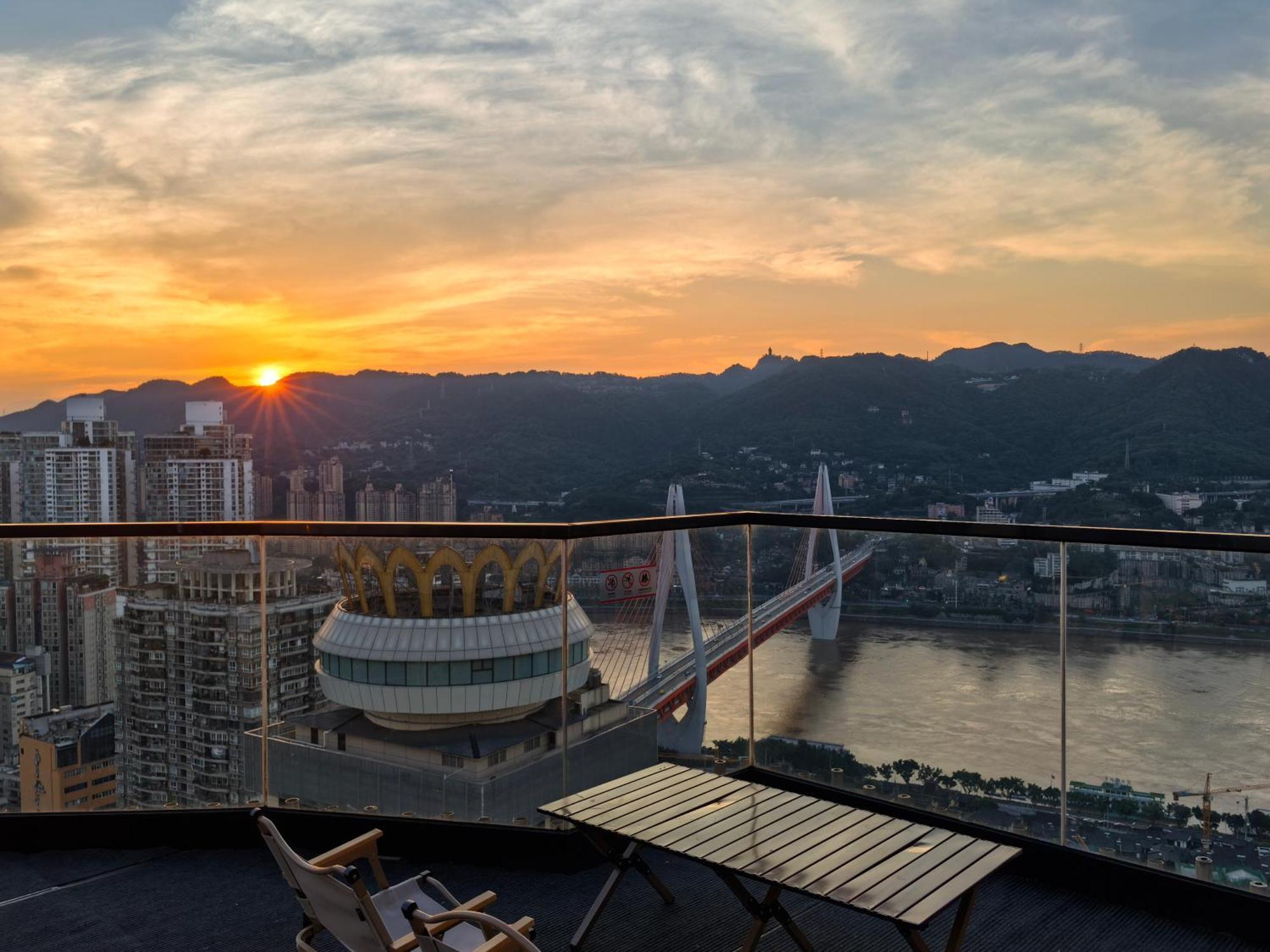 Yunqi River View Terrace Hotel Chongqing Esterno foto